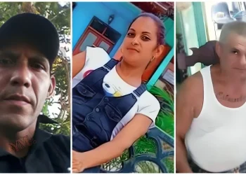 Yinet Labañino Acosta y su pareja Yoeldis Leyva Guilarte